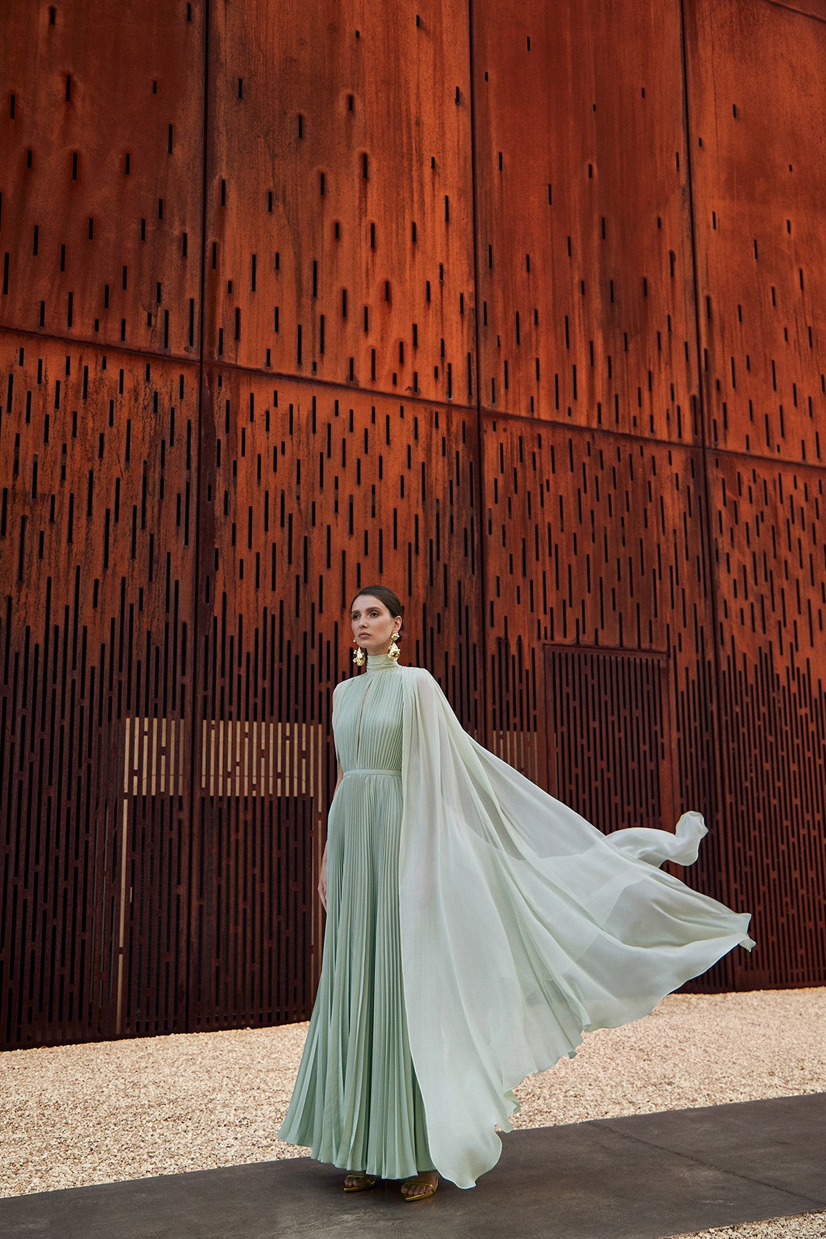 The Muse Dress - Midsummer Daffodils | Harithand HARITHAND The Muse Dress - Midsummer Daffodils | Harithand HARITHAND